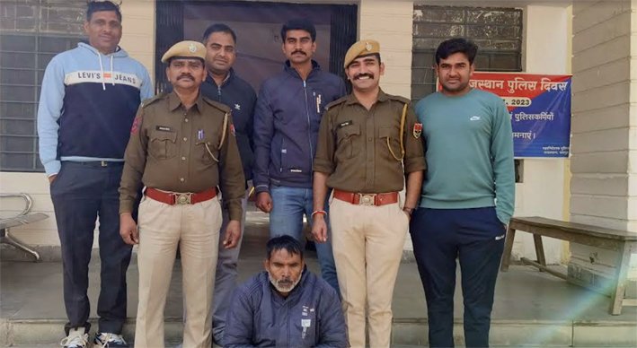 मोटर साइकिल चोरी के आरोपी हिस्ट्रीशीटर मंसूर खान को पुलिस ने किया गिरफ्तार 