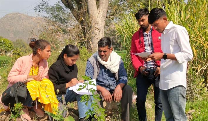 उदयपुर में विलेज सर्वे कैंप का उद्घाटन