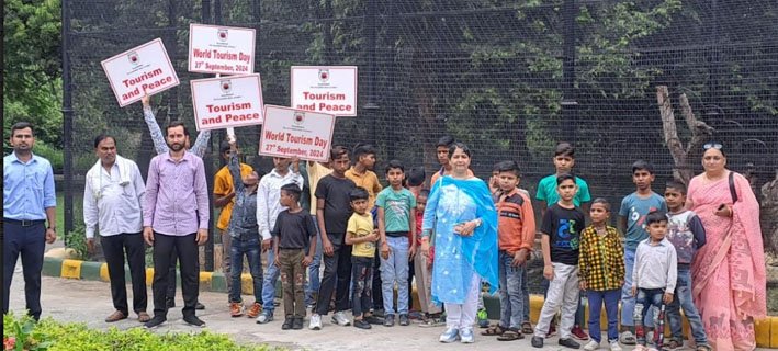 विश्व शांति के संदेश के साथ मनाया पर्यटन दिवस