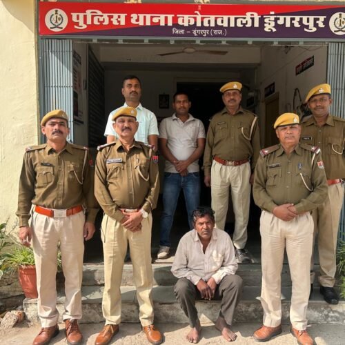 निर्माणाधीन मकान से सरिए चोरी के मुख्य आरोपी को पुलिस ने किया गिरफ्तार