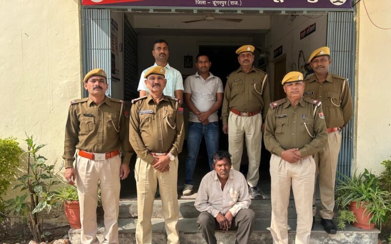 निर्माणाधीन मकान से सरिए चोरी के मुख्य आरोपी को पुलिस ने किया गिरफ्तार