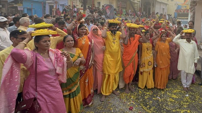 बांसवाड़ा में आठ दिवसीय विराट धार्मिक महोत्सव धूमधाम से शुरू