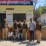 चित्तौड़गढ़ में भदेसर थाना पुलिस की अवैध शराब के विरूद्ध बडी कार्रवाई